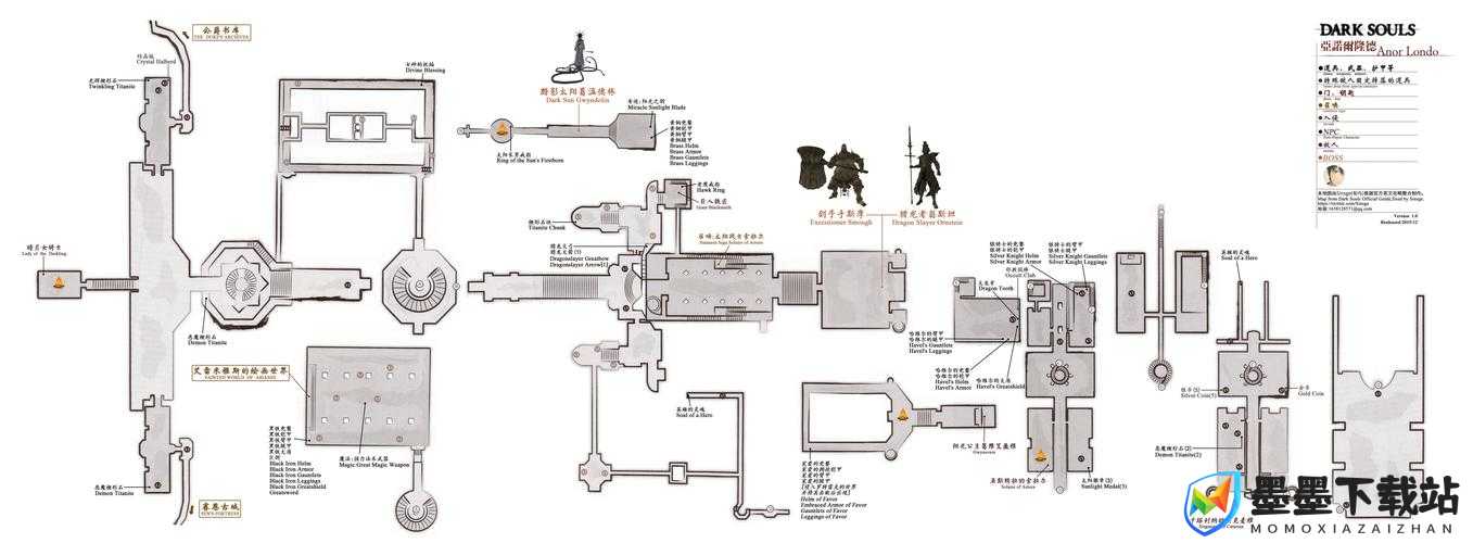黑暗之魂重制版全地图揭秘，你能找到隐藏的所有区域吗？